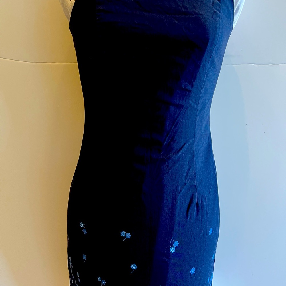 City Triangles Blue Spandex Sundresd